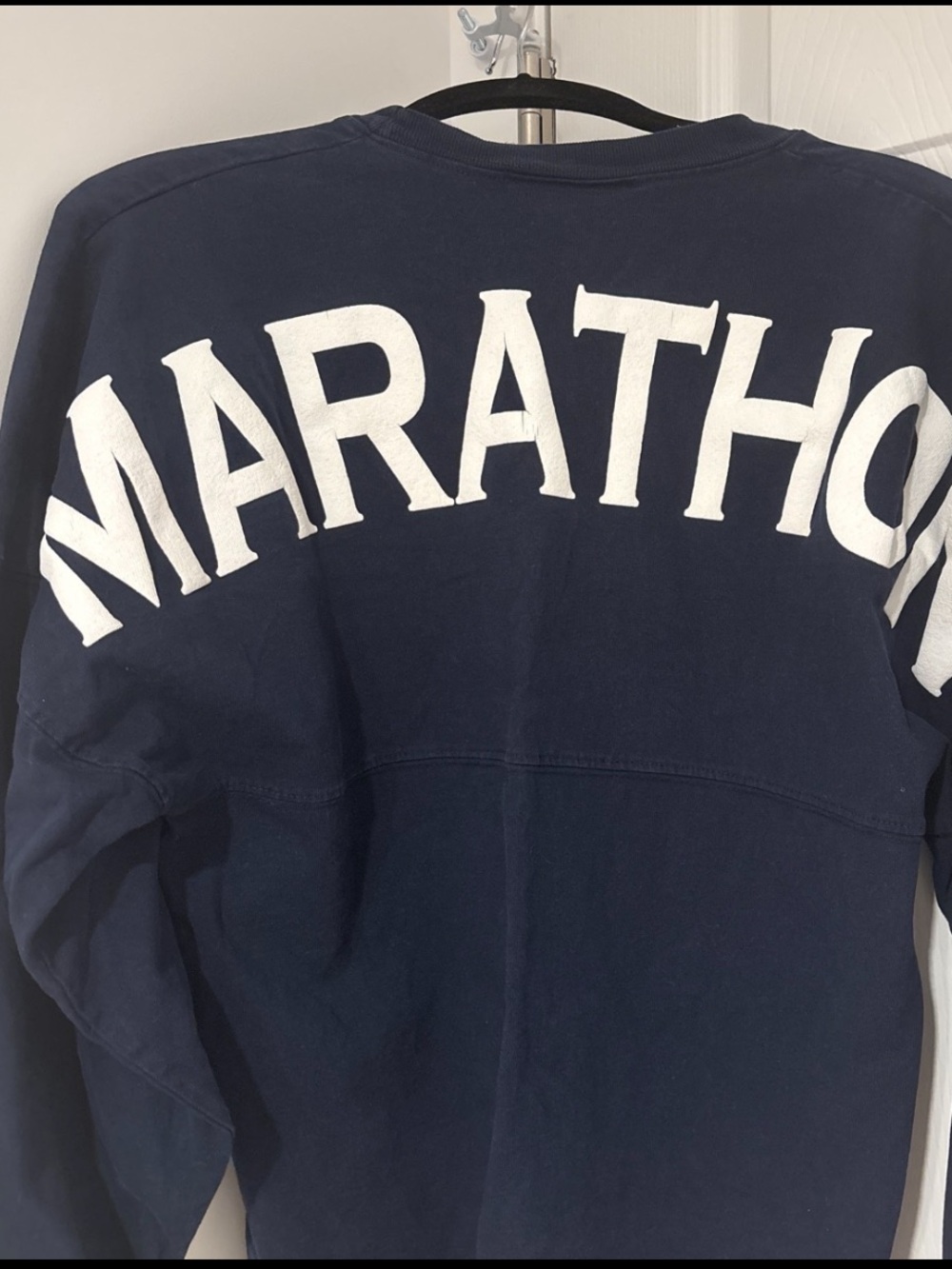 Navy MARATHON long sleeve